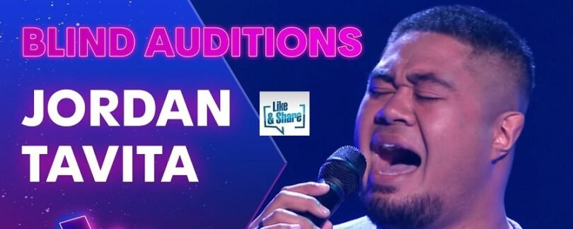 Jordan Tavita Blind Audition in the Voice 2022 Australia