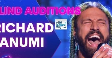 Richard Tanumi Blind Audition in the Voice Australia 2022