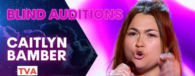Caitlyn Bamber the Voice Australia 2023 Blind Audition