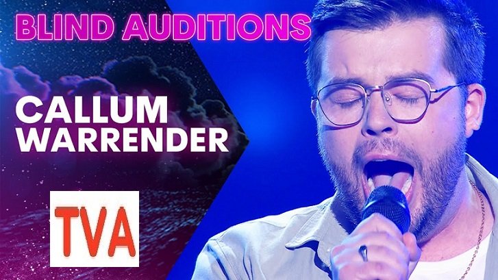 Callum Warrender the Voice Australia 2023 Blind Audition