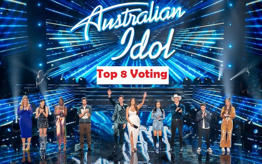 Australian Idol 2024 Top 8 Vote Text Numbers 10 March 2024