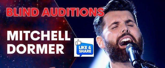 Mitchell Dormer the Voice Australia 2025 Blind Audition